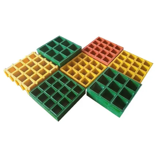 Trench Drainage Is Easy to Treads Easy to Install Fiberglass Grating High Strength and Durability UV Resistant Composite Gratingcomposite Gratingcomposite Grati
