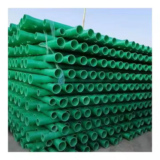 Chemical Resistance Friction Less Acid Proof GRP Pipe Tubes Fiberglass Epoxy Resin FRP Composite FRP Product