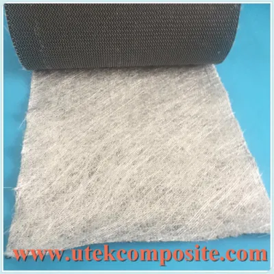 Fiberglass Knitted Mat with Carbon Veil for Oil Profile