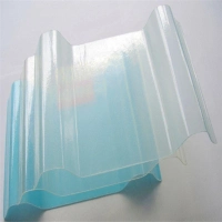 Transparent Corrugated FRP GRP Composite Plastic Fiberglass Dome Skylight