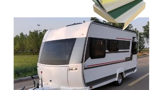 Fiberglass Sandwich FRP/GRP Panel for Camper RV and Refrigerated Van Body 