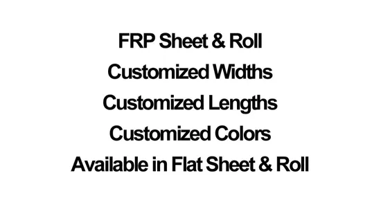 4X8 4X10 4X12 4X9 1.5mm 1.8mm 2mm 1.9mm 2.3mm 2.5mm 3mm Smooth Pebble Embossed White Glossy Matte GRP FRP Fiber Glass Fiberglass Reinforced Plastic Wall Panels 