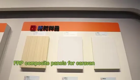 UV Resistant Fiberglass FRP PU Foam Panel for Refrigerated Truck Body 