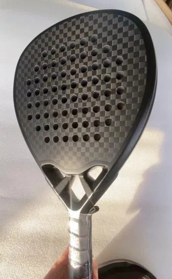Carbon Fiber Manufacturer Custom Padel Racket Paddle Tennis Racket Sports Product Fast Delivery with PP Core