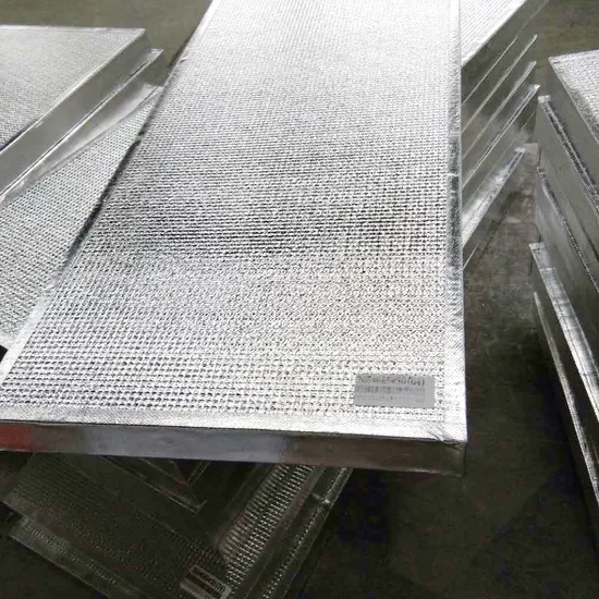 Thermal Barrier Insulation Vacuum Insulated Panel Made of Superfine Fiberglass Core 