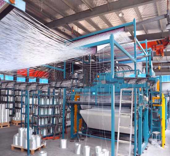 Fiberglass Knitted Mat with Carbon Veil for Oil Profile