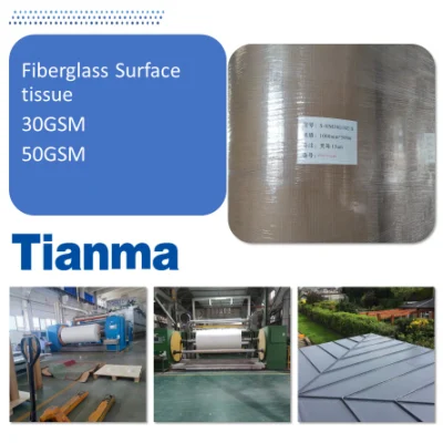 Fiberglass Tissue Veil 50g for Reinforced Yarn (reinforced glass fiber)