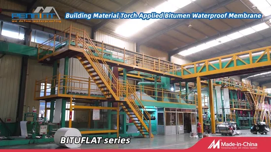 Sbs/APP Modified Bitumen Waterproofing Materials Torch